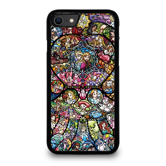 Disney All Character Puzzle iPhone SE 2020 Case