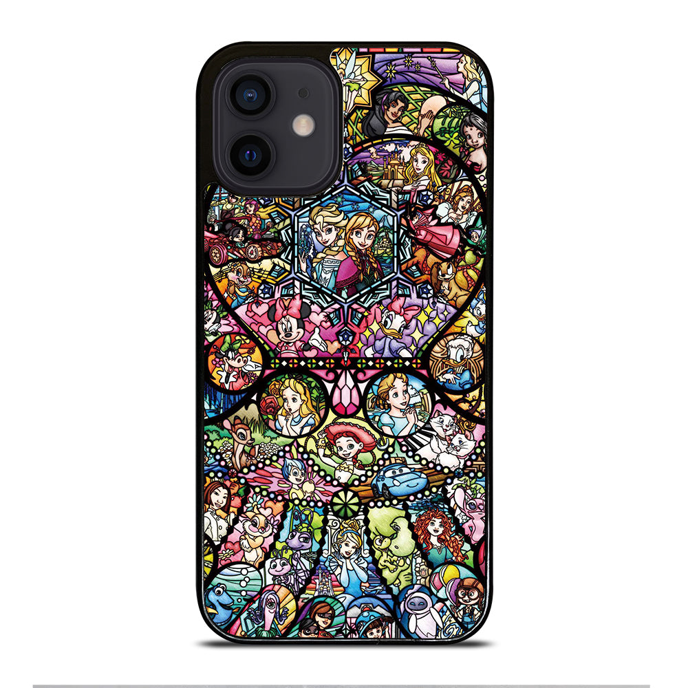 Disney All Character Puzzle iPhone 12 Mini Case