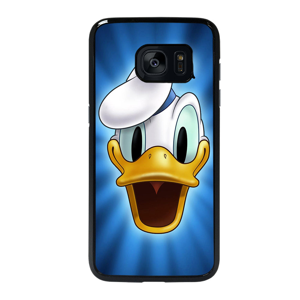 Donald Duck Cute Face Samsung Galaxy S7 Edge Case