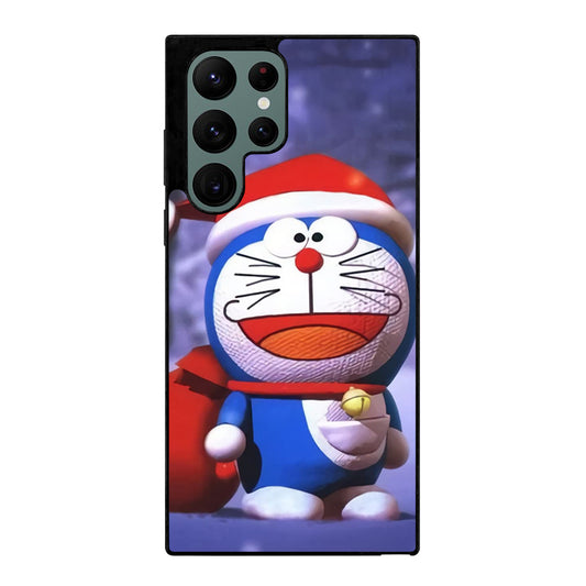 Doraemon Santa Costume Samsung Galaxy S22 Ultra 5G Case