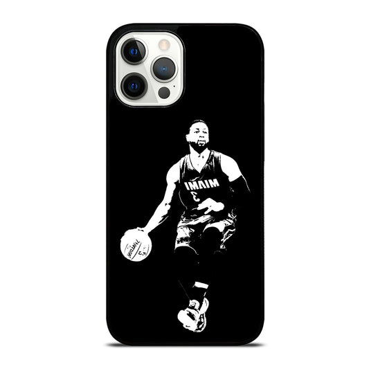 Dwyane Wade Miami Heat Action iPhone 12 Pro Max Case