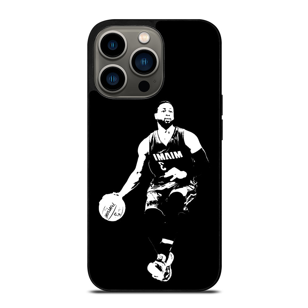 Dwyane Wade Miami Heat Action iPhone 13 Pro Case