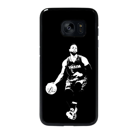 Dwyane Wade Miami Heat Action Samsung Galaxy S7 Edge Case