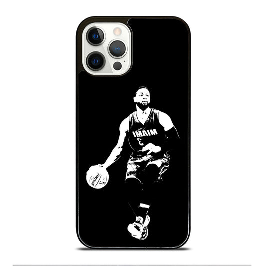 Dwyane Wade Miami Heat Action iPhone 12 Pro Case