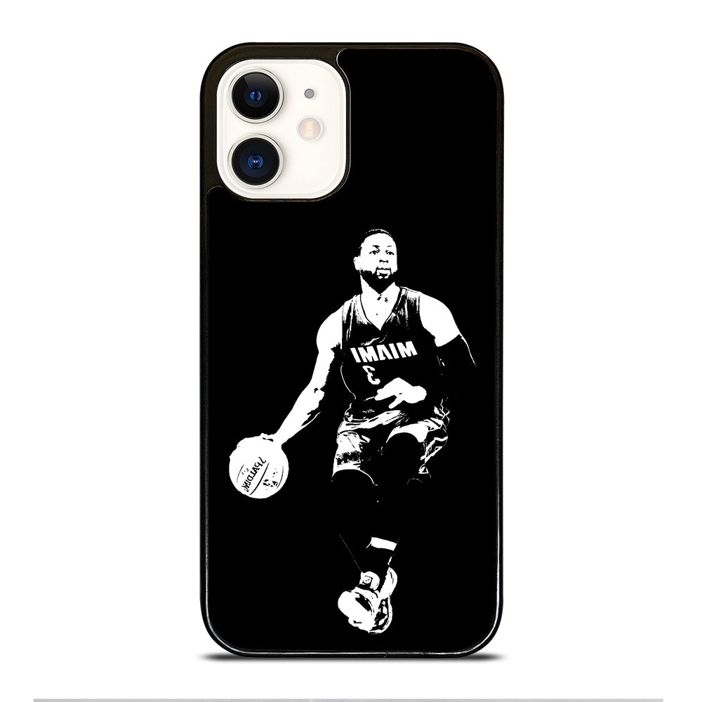 Dwyane Wade Miami Heat Action iPhone 12 Case