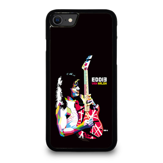 Eddie Van Halen Color iPhone SE 2020 Case
