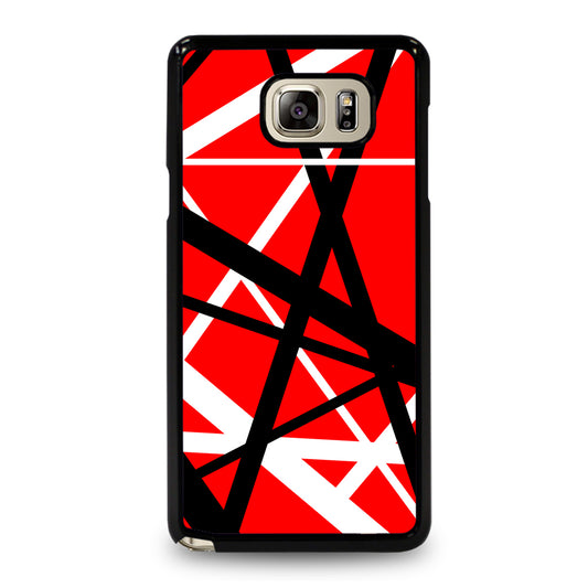 Eddie Van Halen Guitar Stripes Samsung Galaxy Note 5 Case
