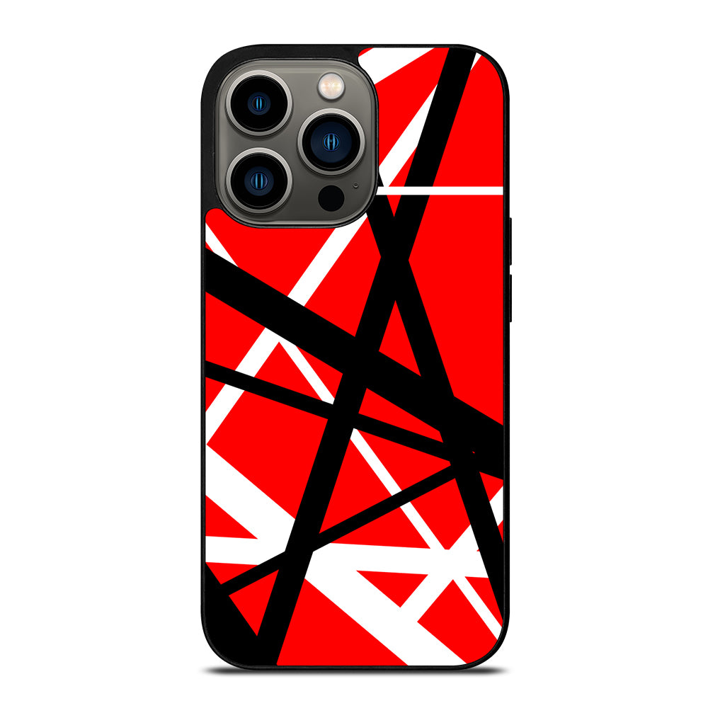 Eddie Van Halen Guitar Stripes iPhone 13 Pro Case Casedear