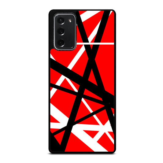 Eddie Van Halen Guitar Stripes Samsung Galaxy Note 20 Case