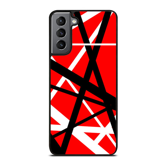 Eddie Van Halen Guitar Stripes Samsung Galaxy S21 Plus 5G Case
