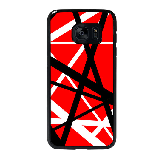 Eddie Van Halen Guitar Stripes Samsung Galaxy S7 Edge Case