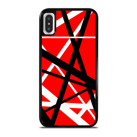 Eddie Van Halen Guitar Stripes iPhone X / XS Case