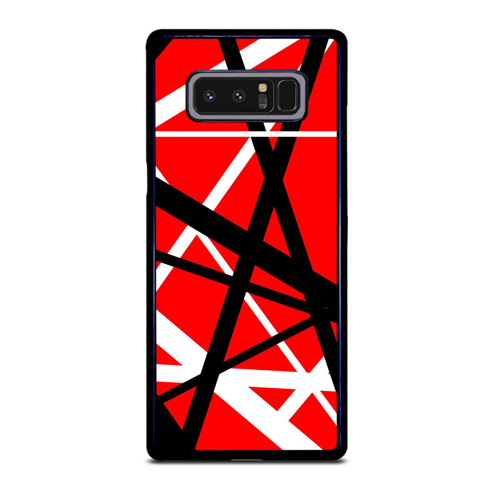 Eddie Van Halen Guitar Stripes Samsung Galaxy Note 8 Case