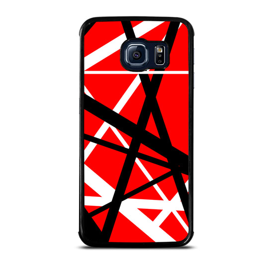Eddie Van Halen Guitar Stripes Samsung Galaxy S6 Edge Case