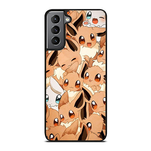 Eevee Cute Pokemon Samsung Galaxy S21 Plus 5G Case