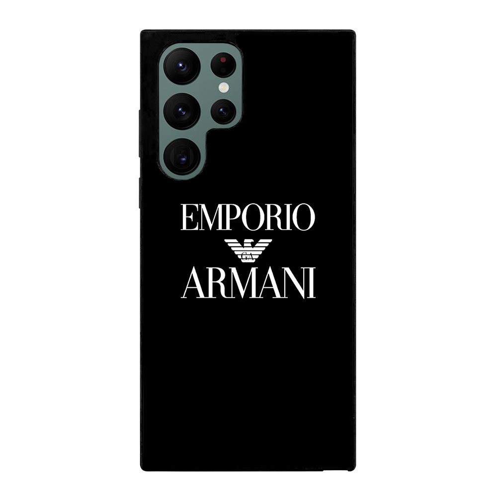 Emporio Armani Logo Samsung Galaxy S22 Ultra 5G Case