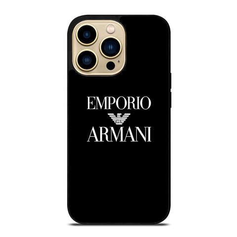Emporio Armani Logo iPhone 14 Pro Max Case