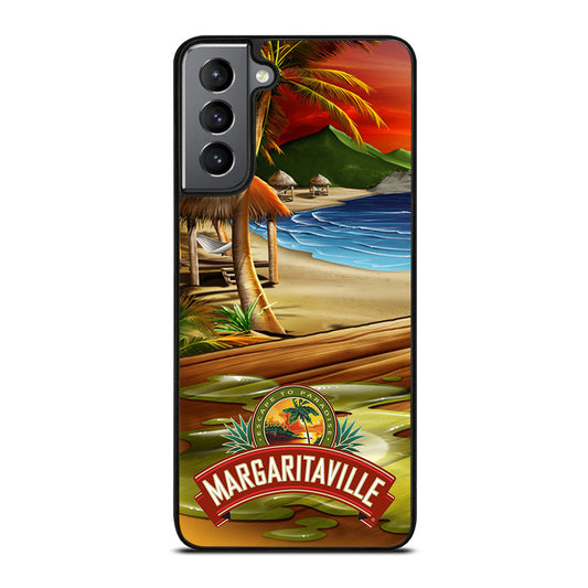 Escape to Paradise Margaritaville Samsung Galaxy S21 Plus 5G Case