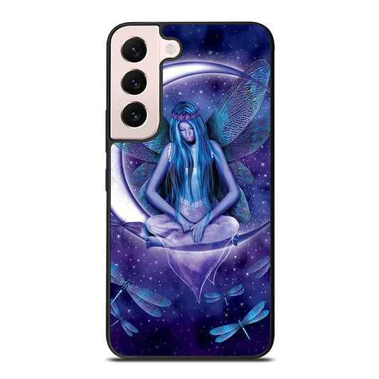 FAIRY DRAGONFLIES ON MOON Samsung Galaxy S22 Plus 5G Case