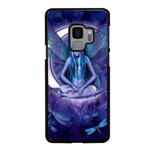 FAIRY DRAGONFLIES ON MOON Samsung Galaxy S9 Case