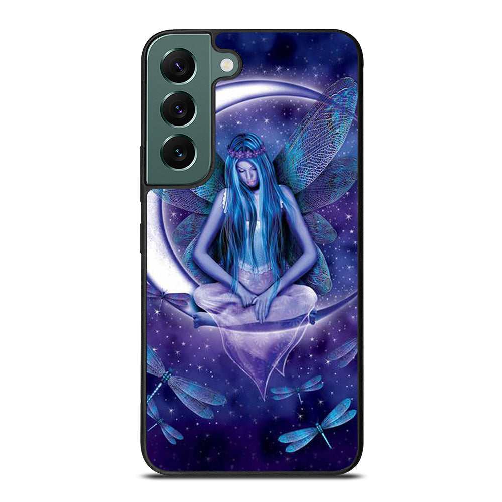 FAIRY DRAGONFLIES ON MOON Samsung Galaxy S22 5G Case
