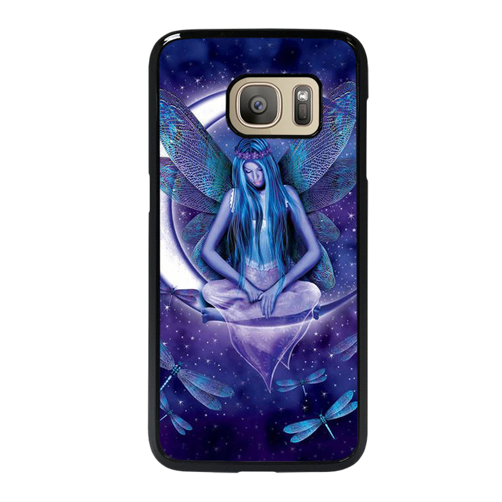 FAIRY DRAGONFLIES ON MOON Samsung Galaxy S7 Case