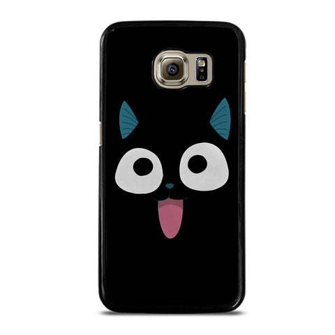 FAIRY TAIL HAPPY BLACK CHARACTER Samsung Galaxy S6 Case