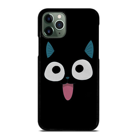 FAIRY TAIL HAPPY BLACK CHARACTER iPhone 11 Pro Max Case