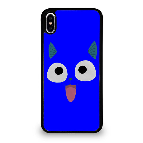 FAIRY TAIL HAPPY BLUE CHARACTER iPhone XS Max Case