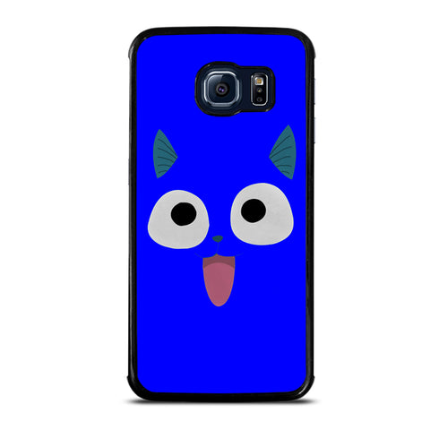 FAIRY TAIL HAPPY BLUE CHARACTER Samsung Galaxy S6 Edge Case