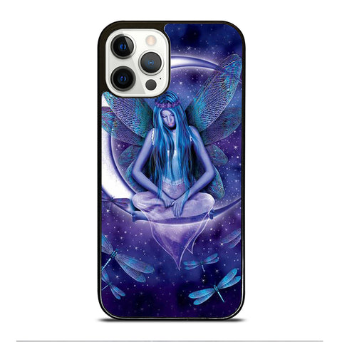 FAIRY DRAGONFLIES ON MOON iPhone 12 Pro Case