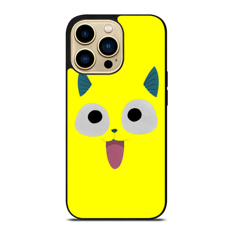 FAIRY TAIL HAPPY YELLOW CHARACTER iPhone 14 Pro Max Case