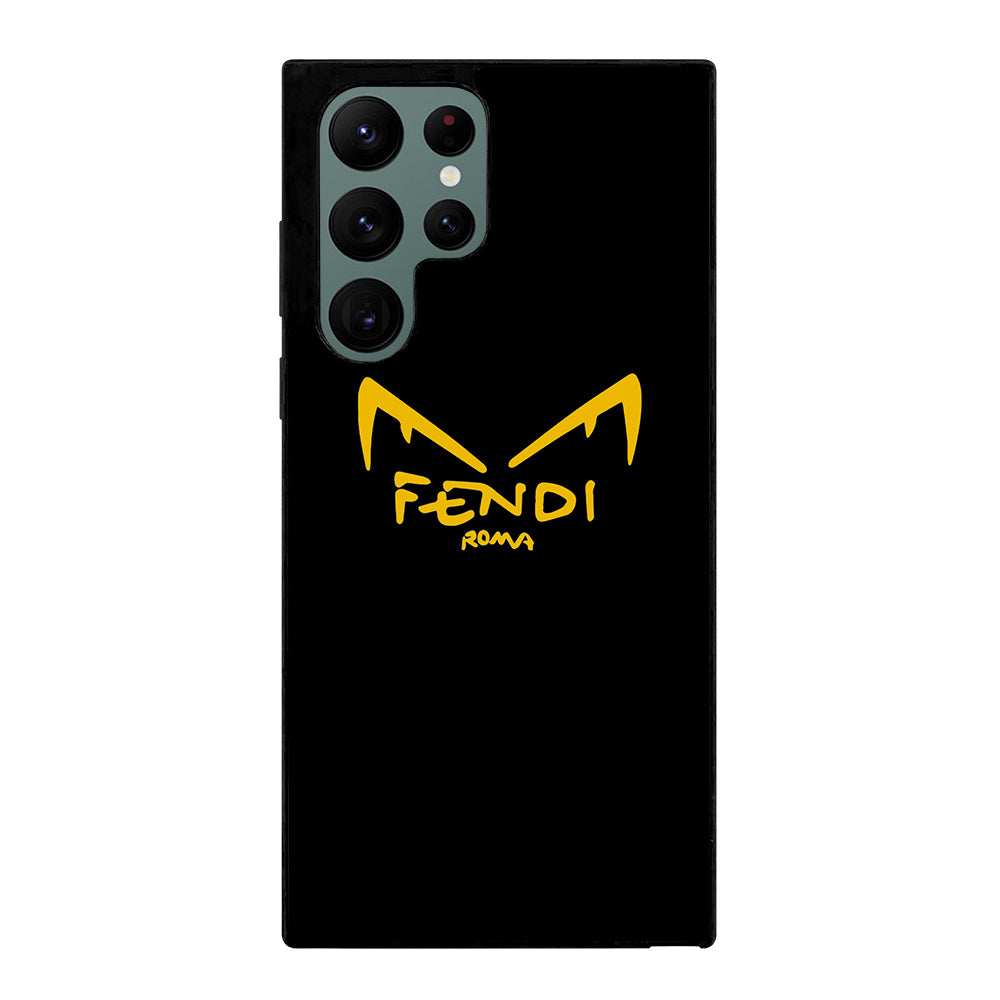 FENDI ROMA EYES IN BLACK Samsung Galaxy S22 Ultra 5G Case
