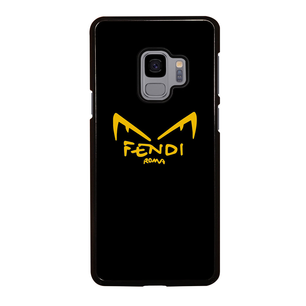 FENDI ROMA EYES IN BLACK Samsung Galaxy S9 Case