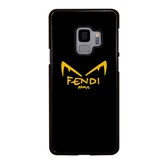 FENDI ROMA EYES IN BLACK Samsung Galaxy S9 Case