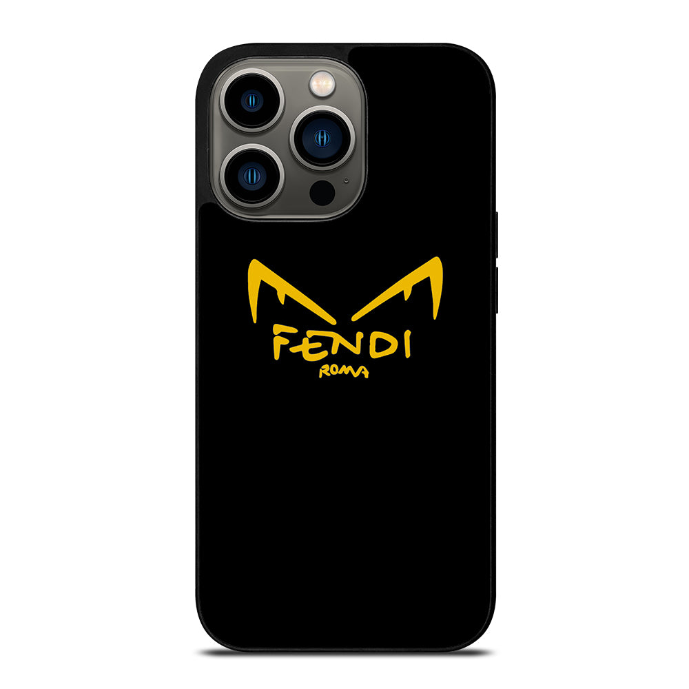 FENDI ROMA EYES IN BLACK iPhone 13 Pro Case