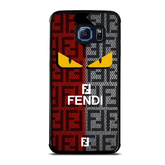 FENDI ROMA EYES LOGO Samsung Galaxy S6 Edge Case