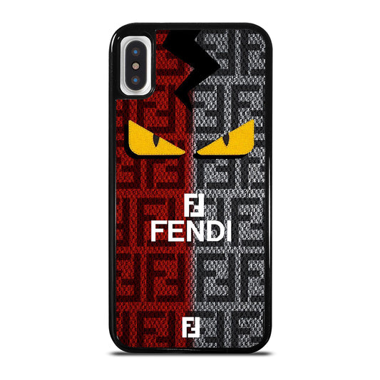 FENDI ROMA EYES LOGO iPhone X / XS Case