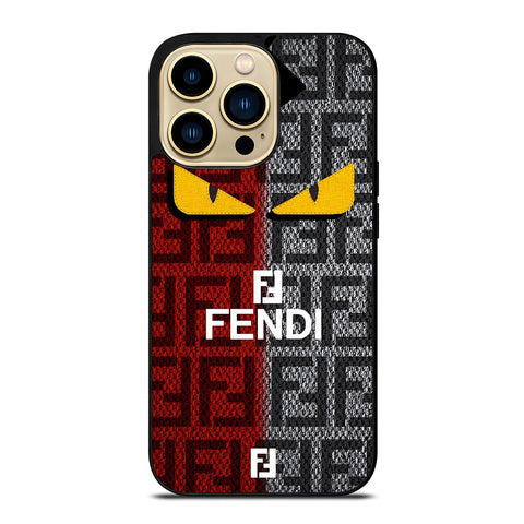 FENDI ROMA EYES LOGO iPhone 14 Pro Max Case