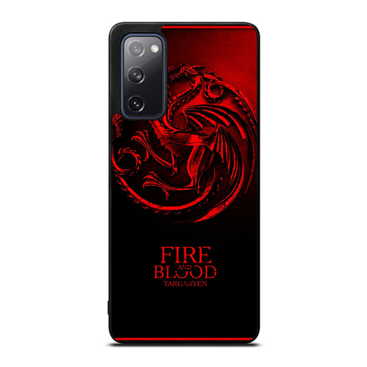 FIRE ANG BLOOD TARGARYEN Samsung Galaxy S20 FE 5G Case