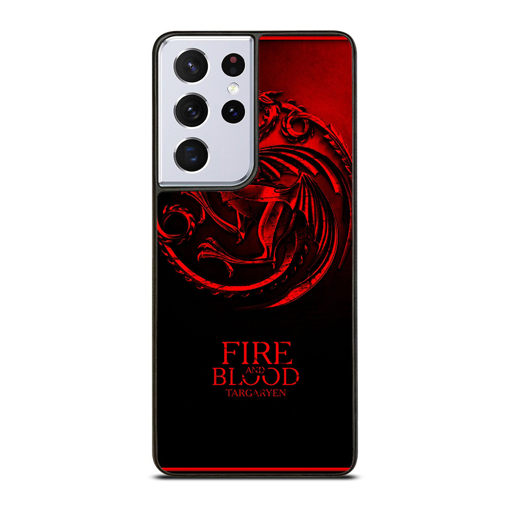 FIRE ANG BLOOD TARGARYEN Samsung Galaxy S21 Ultra 5G Case