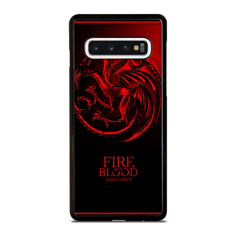 FIRE ANG BLOOD TARGARYEN Samsung Galaxy S10 Case