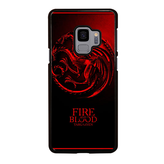 FIRE ANG BLOOD TARGARYEN Samsung Galaxy S9 Case