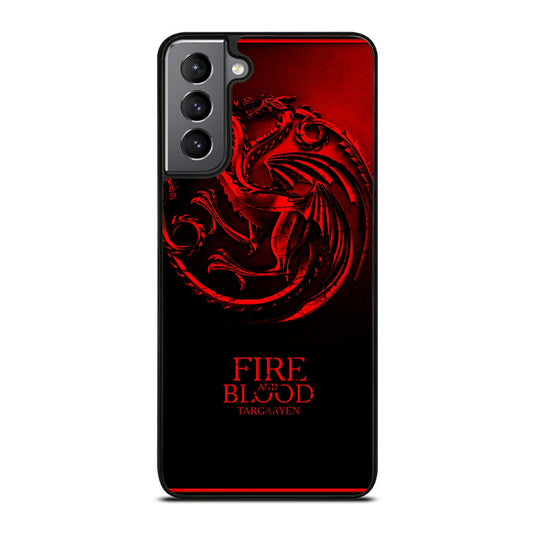 FIRE ANG BLOOD TARGARYEN Samsung Galaxy S21 Plus 5G Case