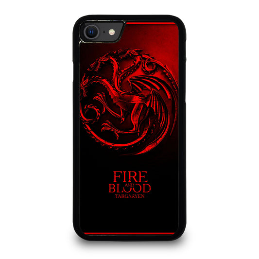 FIRE ANG BLOOD TARGARYEN iPhone SE 2020 Case