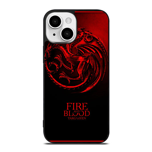 FIRE ANG BLOOD TARGARYEN iPhone 13 Mini Case