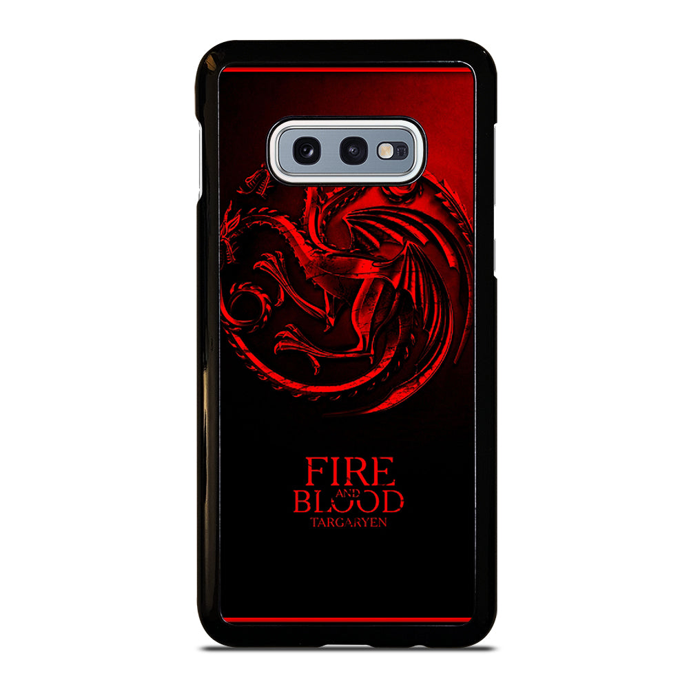 FIRE ANG BLOOD TARGARYEN Samsung Galaxy S10e Case