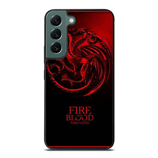 FIRE ANG BLOOD TARGARYEN Samsung Galaxy S22 5G Case