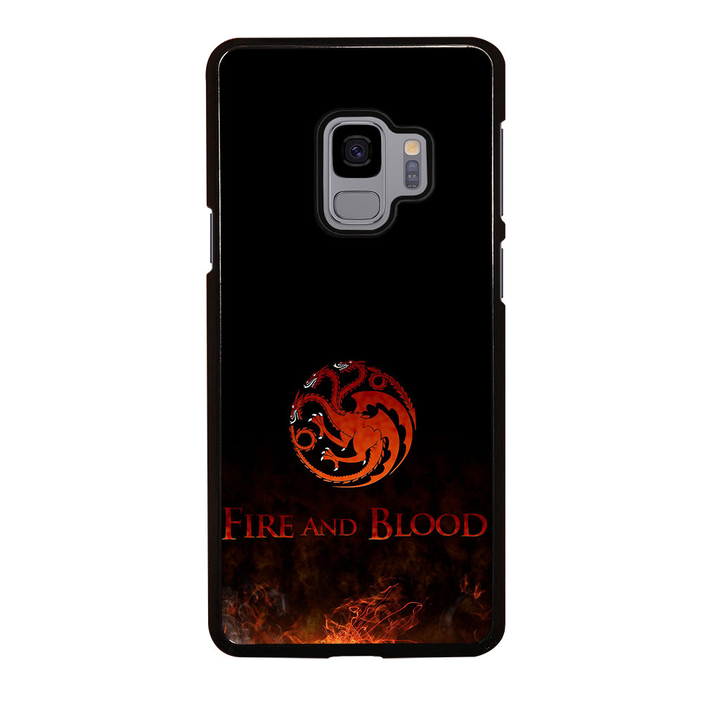 FIRED FIRE AND BLOOD Samsung Galaxy S9 Case