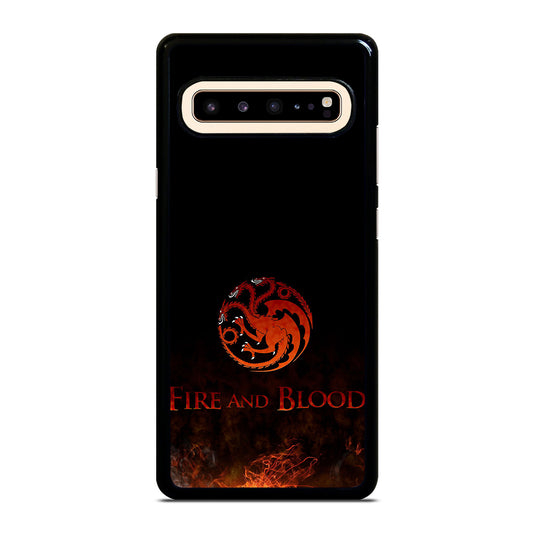 FIRED FIRE AND BLOOD Samsung Galaxy S10 5G Case